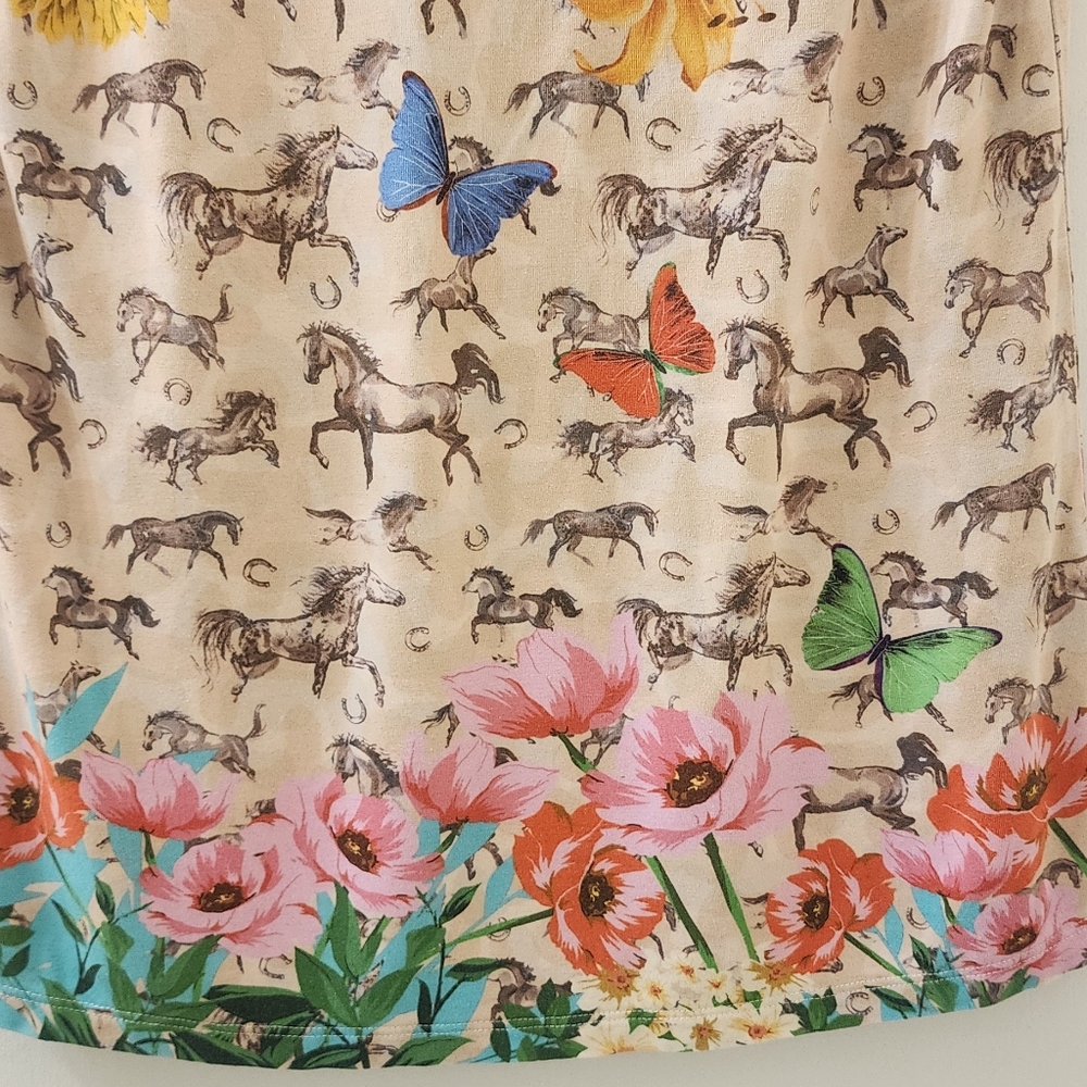 Johnny Was Floral Print Women's Top,‎ Size Extra Small. - Picture 7 of 9